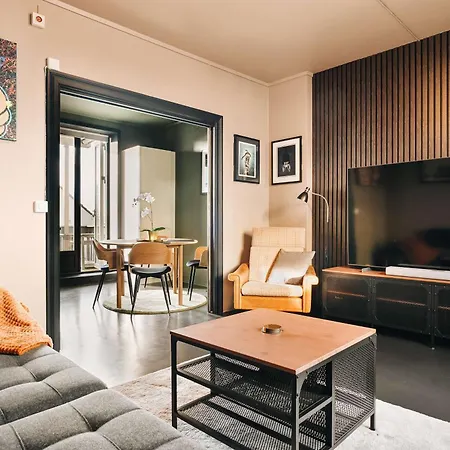 Апартаменты Dinbnb L Balcony & Sea Views L 800 M To Bryggen Берген